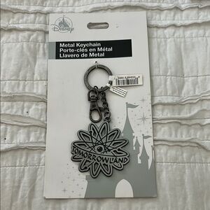 Disney Tomorrowland Metal Keychain